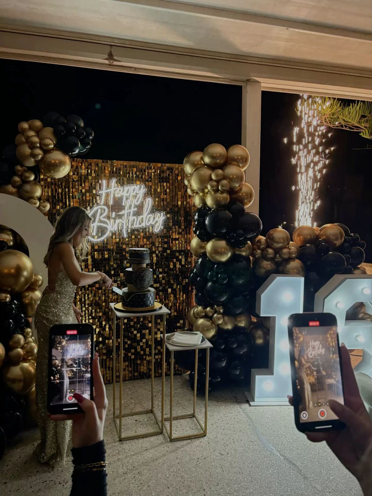 Luxury event decor
